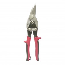 Black Hand Aviation Tin Snips - Left Cut - Red